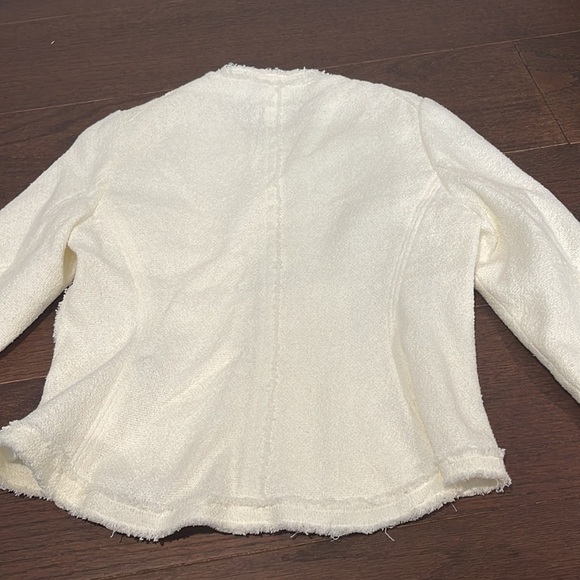 Theory Women’s Off White Blazer Size Small - Picture 7 of 7